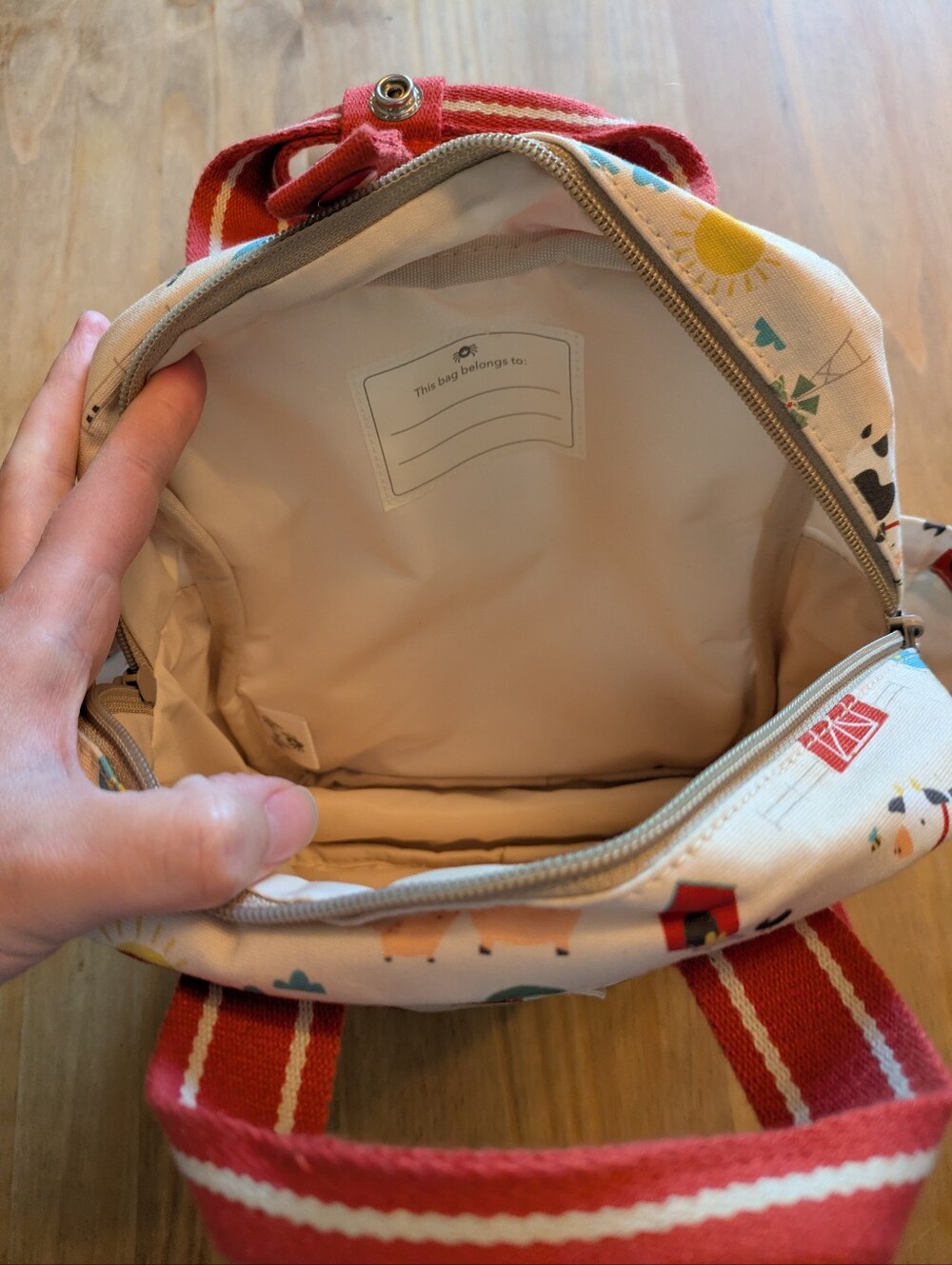 Itzy Ritzy Toddler Farm Backpack - Picture 3 of 3